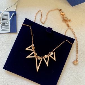 Rose Gold Swarovski Necklace